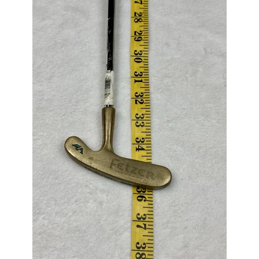 Rare Wilson Augusta BullsEye putter costume Fetzer Vineyards 2Way Bronze 36 Inch